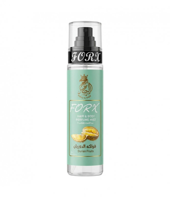 فوركس معطر الجسم والشعر بفواكه الدوريان 150 مل بخاخ عطري منعش