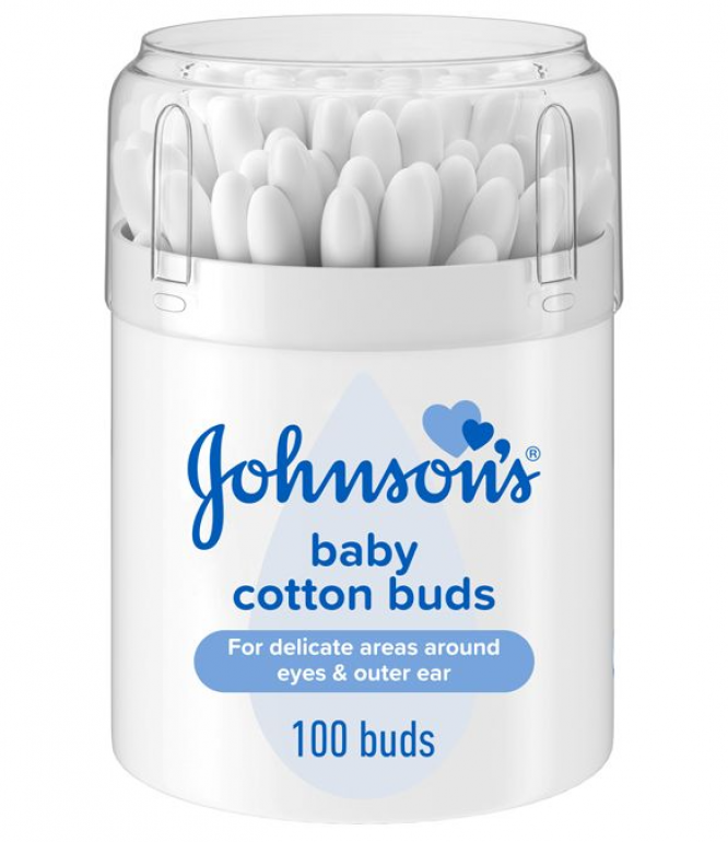 Johnson's Baby Cotton Buds Box of 100Pieces