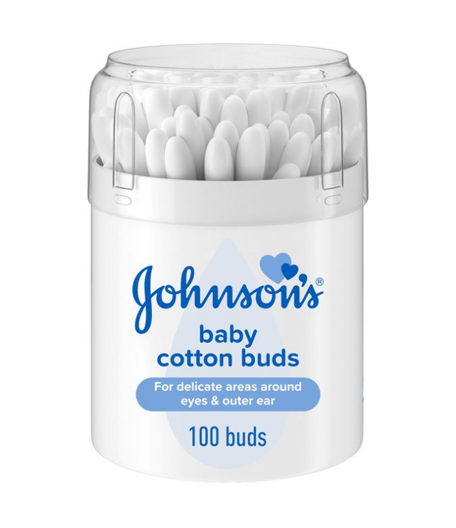 Johnson's Baby Cotton Buds Box of 100Pieces