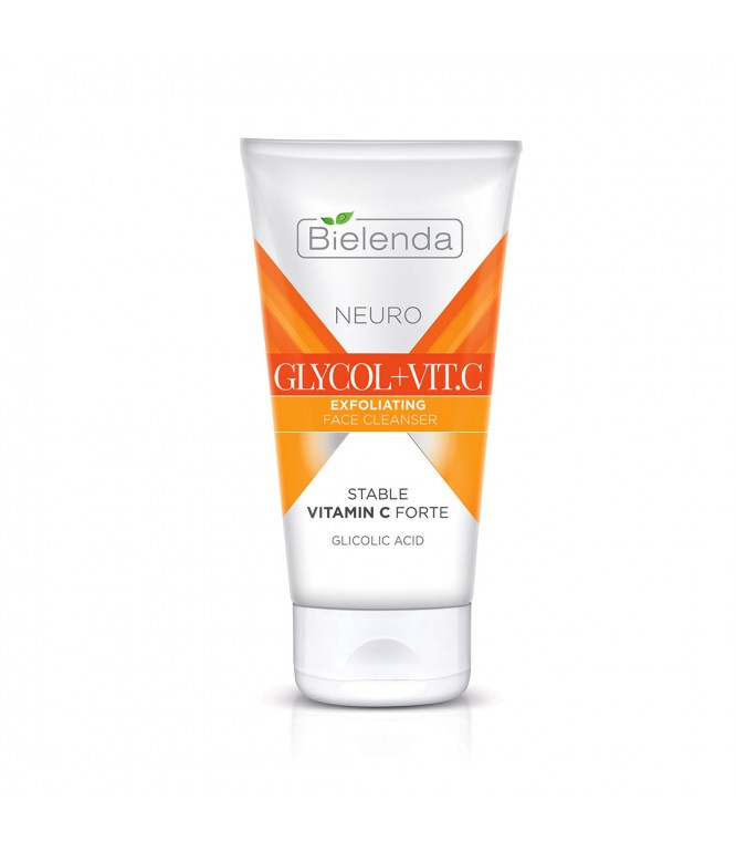 Bielenda NEURO GLICOL + VIT. C exfoliating face cleanser 150 ml