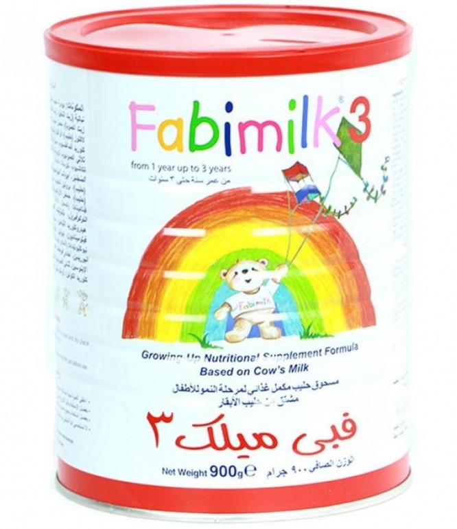 حليب أطفال فبي ميلك -3- 900 غرام