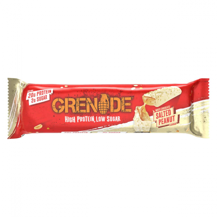 Grenade Carb Killa High Protein Bar- White Chocolate Salted Peanut 60 g