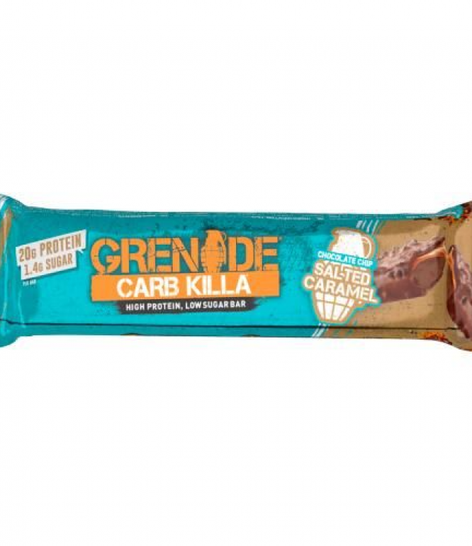 Grenade Carb Killa High Protein Bar Chocolate Chip Salted Caramel 60g