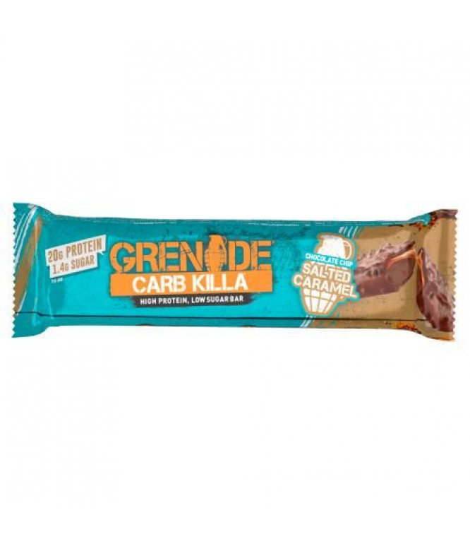 Grenade Carb Killa High Protein Bar Chocolate Chip Salted Caramel 60g