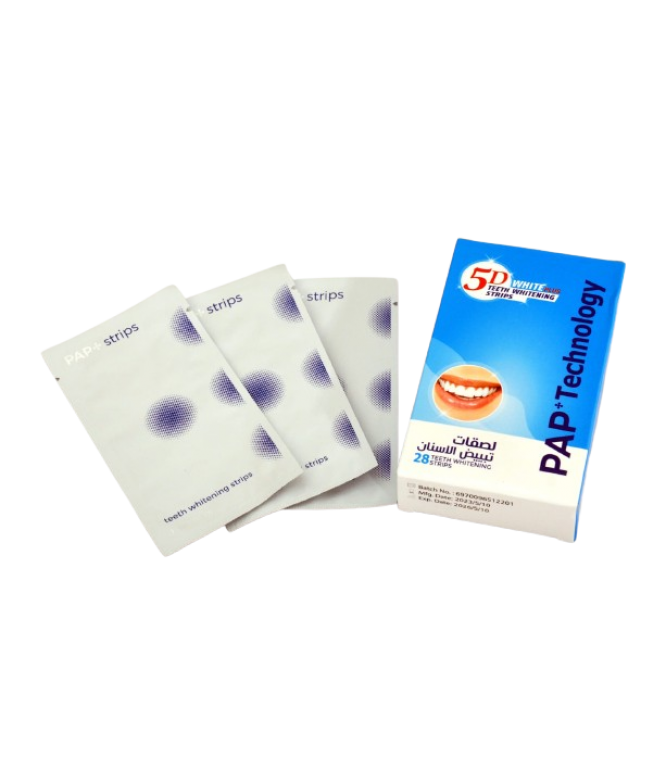 5D White Plus Teeth Whitening Strips 28