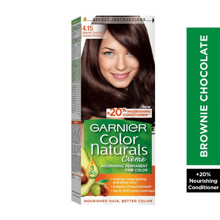 Garnier Color Naturals 4.15 Brownie Chocolate Hair Color	