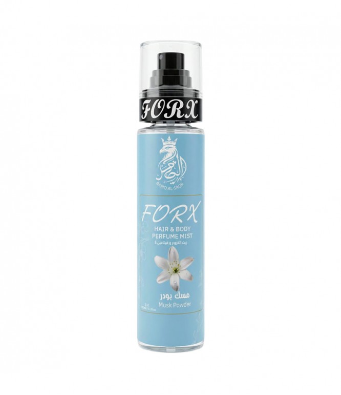 فوركس معطر الجسم والشعر مسك بودر 150 مل بخاخ النظافة والنعومة