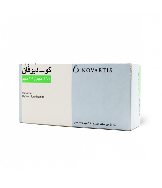 كو ديوفان 160/25مجم 28 قرص