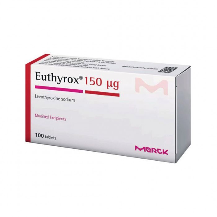 Euthyrox 150 mcg Tablets 100'S