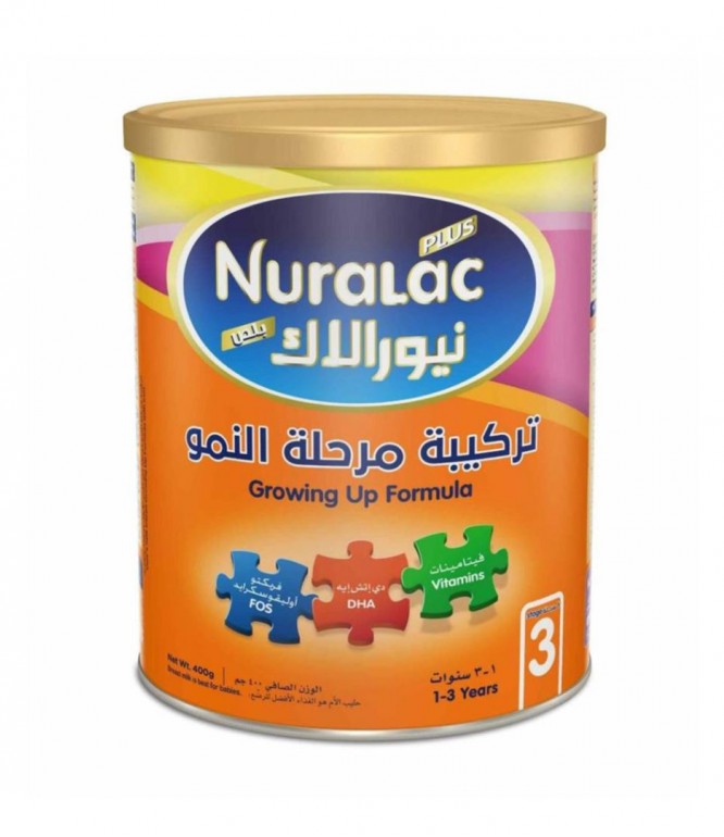 نيورالاك بلص المرحلة 3 للأطفال من 1-3 سنوات - 400جم