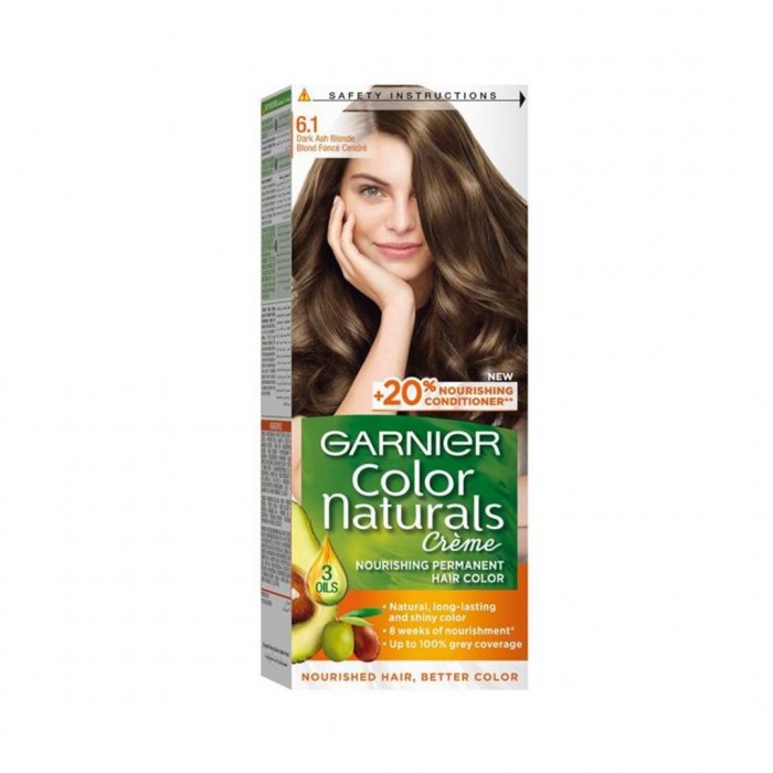 garnier Color Natural Hair Color 6.1 Ashy Blonde