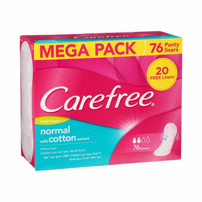 Care Free Cotton Fresh Diapers 76'S 