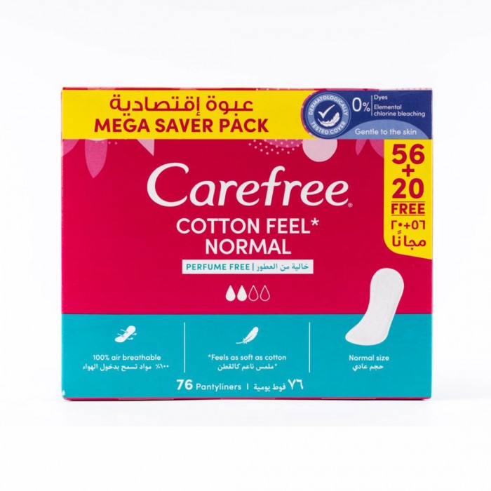 Care Free Cotton Fresh Regular Diapers 76'S