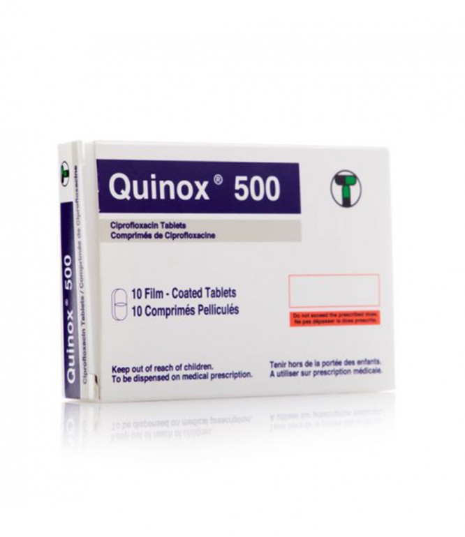 QUINOX 500 MG TAB 10'S