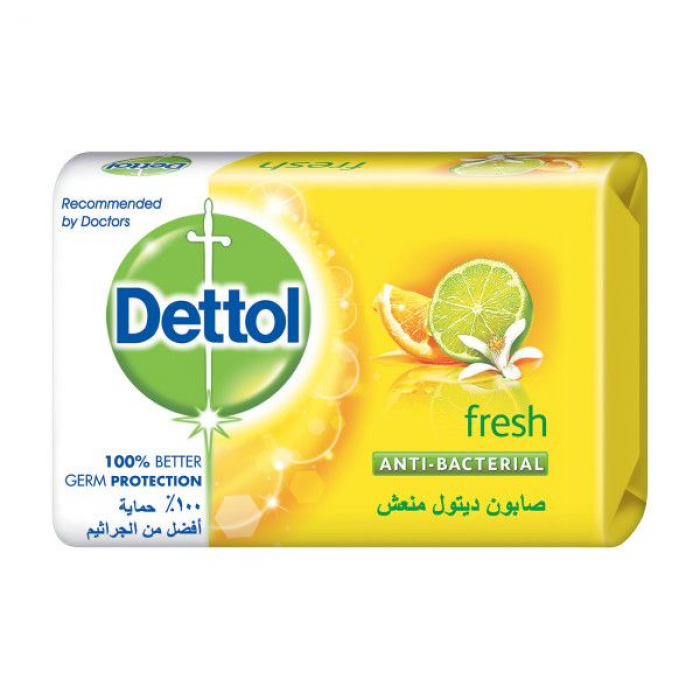 Dettol Bar Soaps Fresh Anti Bacterial 70g