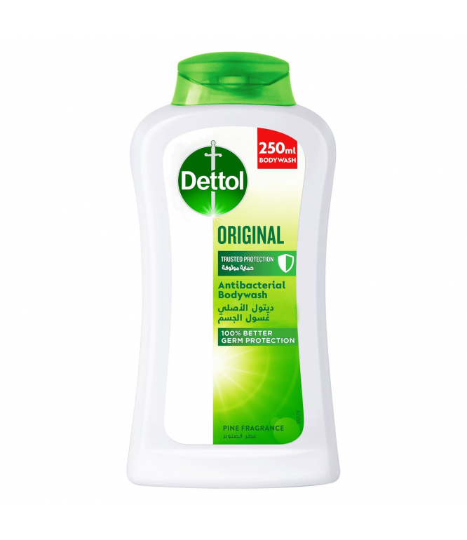 Dettol Original Shower Gel & Body Wash Pine Fragrance 250Ml