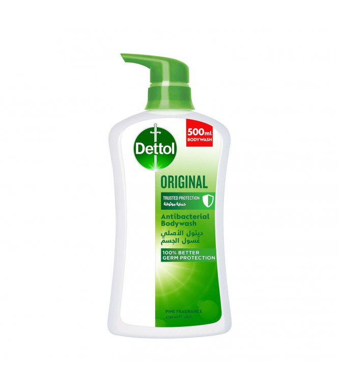 Dettol Original Shower Gel & Body Wash Pine Fragrance 500ml