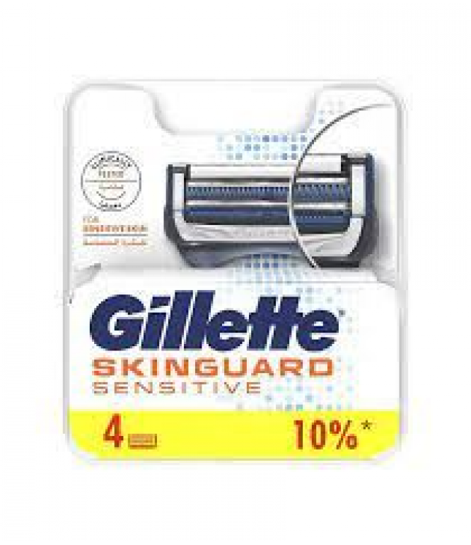 Gillette Blades SkinGuard Sensitive 4Pieces