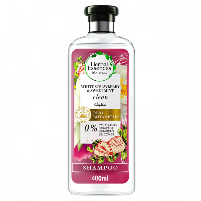 Herbal Essences Shampoo – White Strawberry & Mint – 400ml