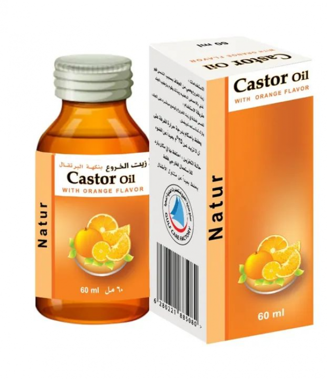 Natur Castor Oil Orange 60Ml