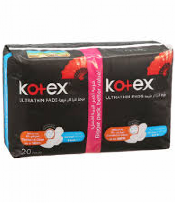 Kotex Pads Ultra Normal 20Pieces