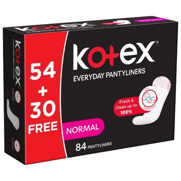كوتكس فوط صحية طبيعية قطن 100% 84 قطعة