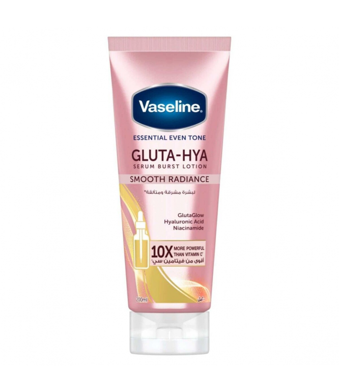 Vaseline Gluta-Hya Smooth Radiance Lotion Tube 200ml