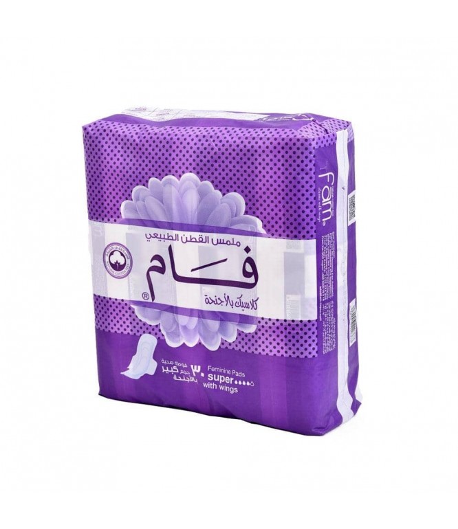 Fam Maxi Wings Female Diaper 30's