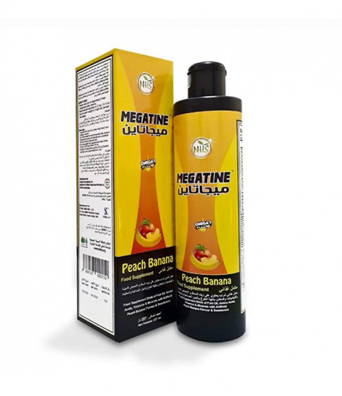 NHS, Megatine, Omega 3 + L-Arginine, 227 Ml