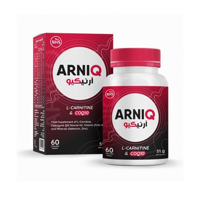 NHS, ArniQ, L-Carnitine + CoQ10, 60 Tabs