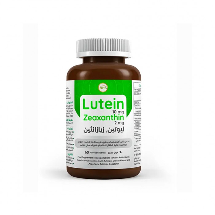 NHS, Lutein + Zeaxanthin, 60 Tabs