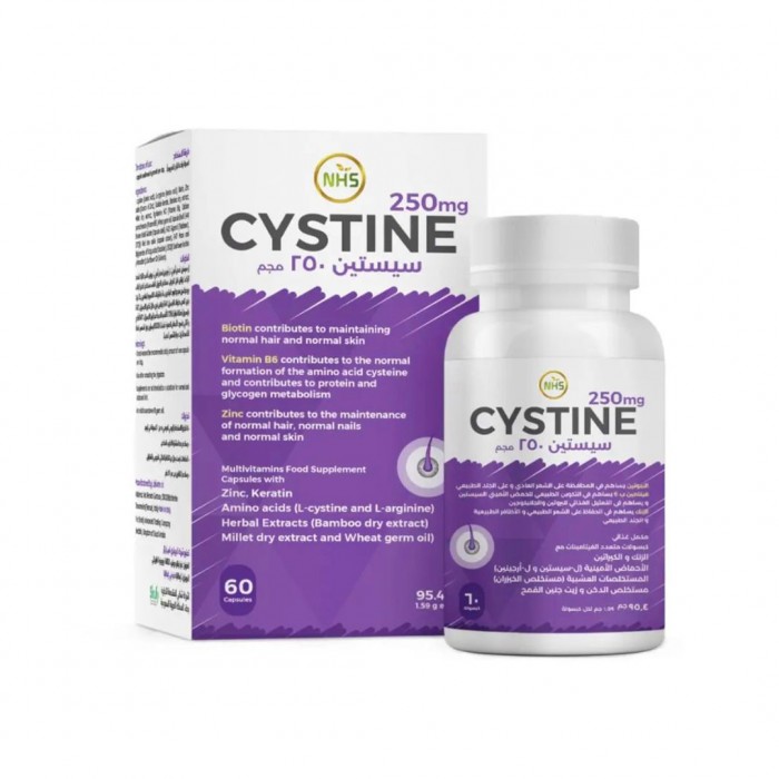 NHS, Cystine Biotin Keratin & Zinc, 60 Caps
