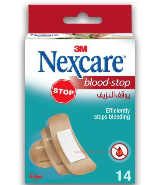 Nexcare Blood-stop Bandages/plasters, Assorted 14pieces