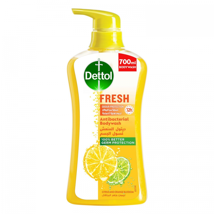 Dettol Fresh Showergel & Bodywash Citrus & Orange Blossom Fragrance 700 ml