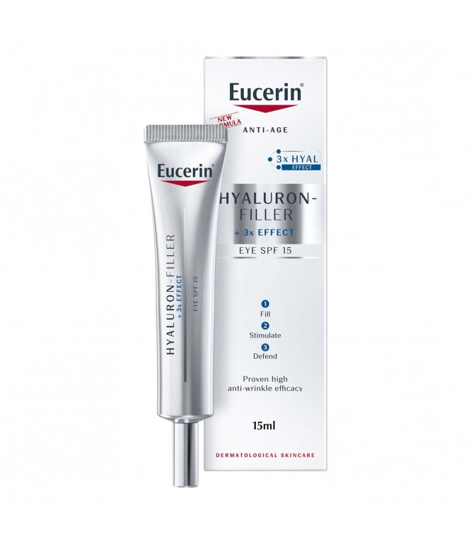 Eucerin Hyaluron-Filler + 3X Effect Eye Cream SPF 15 – 15ml