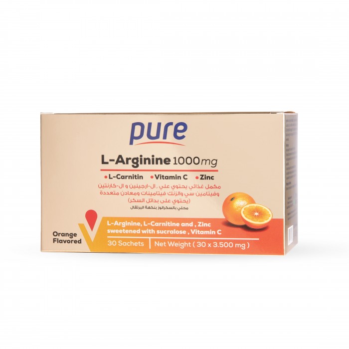 Pure L-Arginine Plus L-Carnitine - 30 Sachets