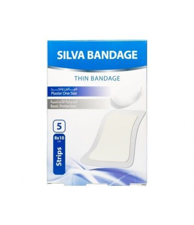 Silva Thin Bandage 8*10Cm