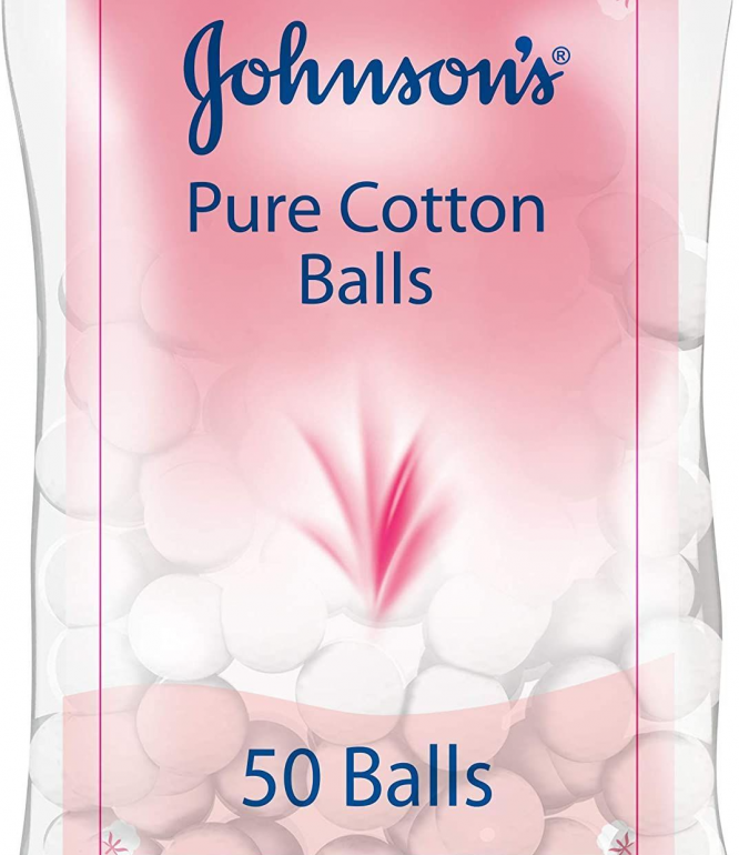 Johnson's Baby Pure Cotton Balls 50Pieces