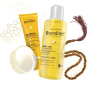 مجموعة الحج من بيزلين الخالية من العطر شامبو الشعر والجسم + مرهم ترطيب البشرة بشمع النحل وصابونة تنظيف البشرة