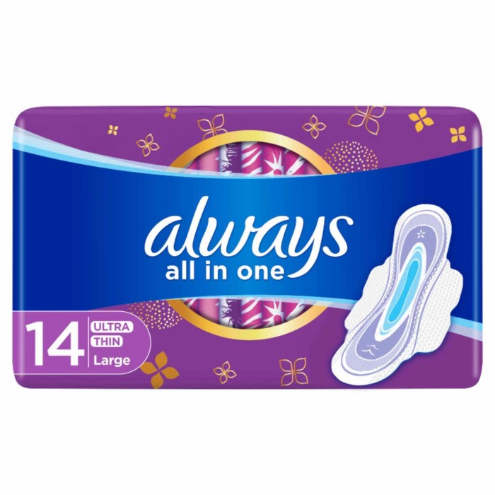 Always Ultra Diamond Normal Female Diaper 14's