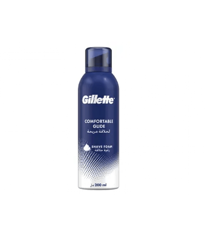 Gillette Comfortable Glide Shaving Foam 200ML