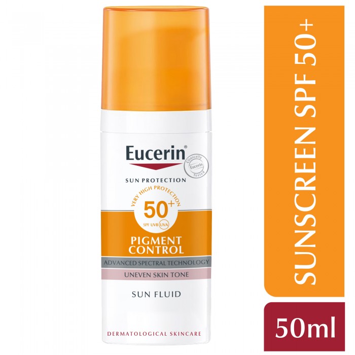 يوسيرين صن فلويد للتحكم بالتصبغات SPF 50+ للوجه بحجم 50 مل