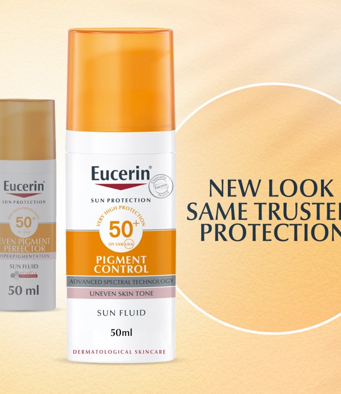 يوسيرين صن فلويد للتحكم بالتصبغات SPF 50+ للوجه بحجم 50 مل