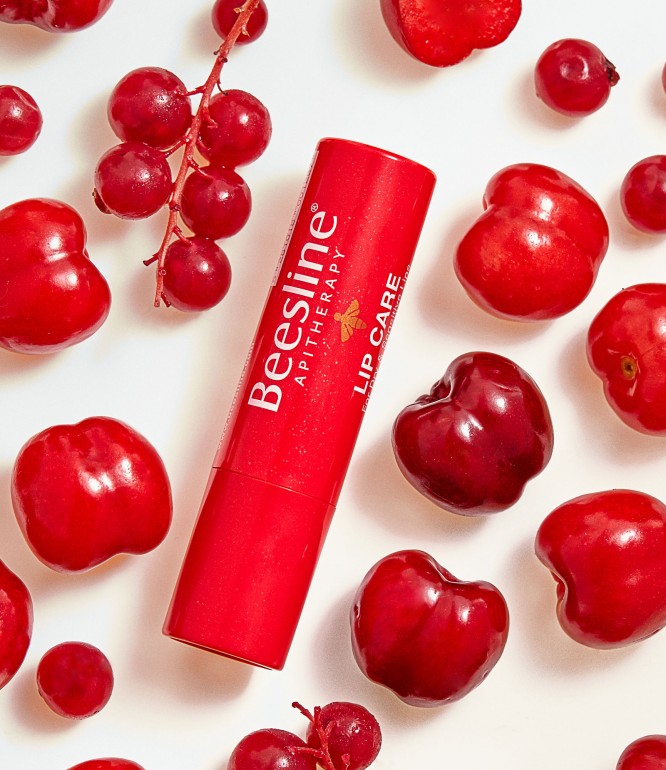 Beesline Lip Care Shimmery Cherry