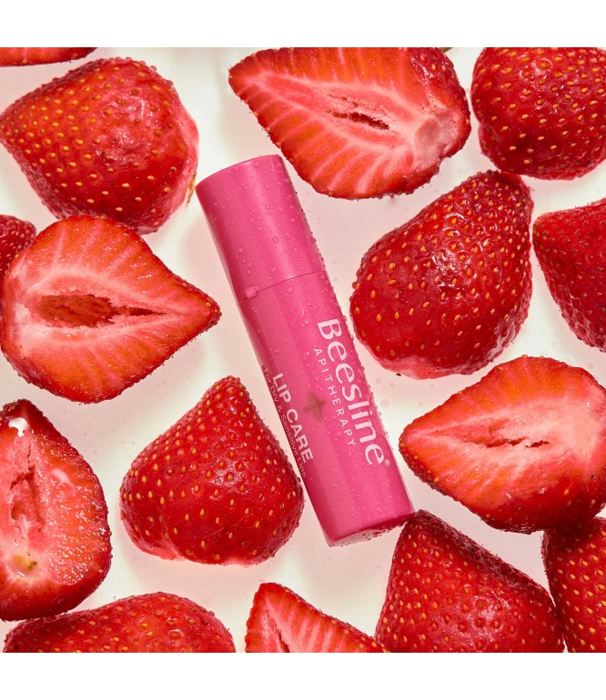 Beesline Lip Balm Shimmery Strawberry 