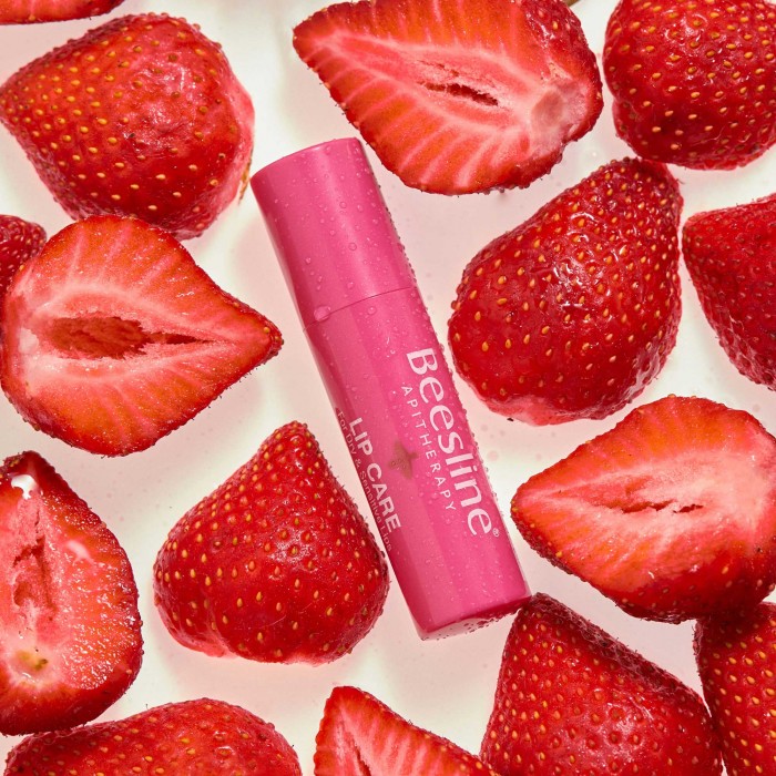 Beesline Lip Balm Shimmery Strawberry 