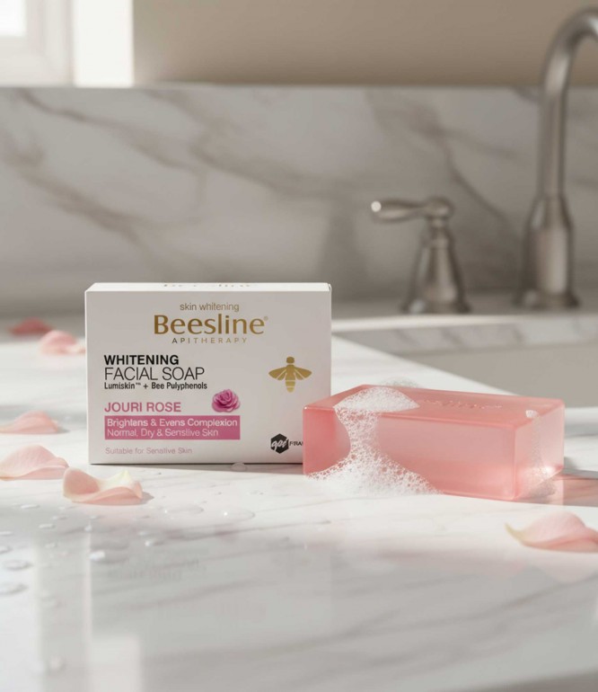 Beesline Whitening Soap With Jouri Rose - 85 Gm