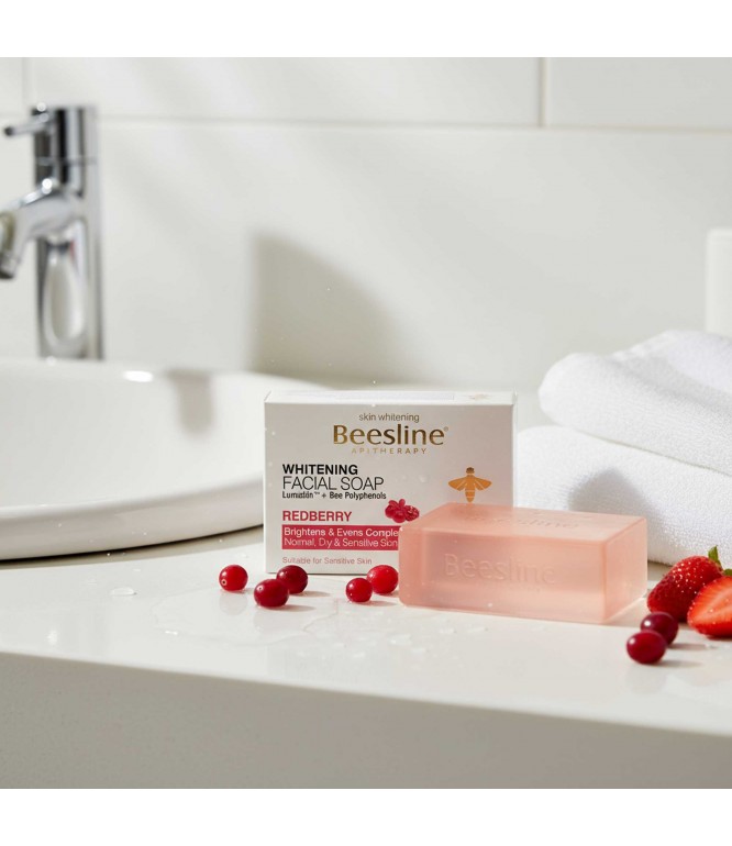 Beesline Whitening Soap With Raspberry - 85 Gm
