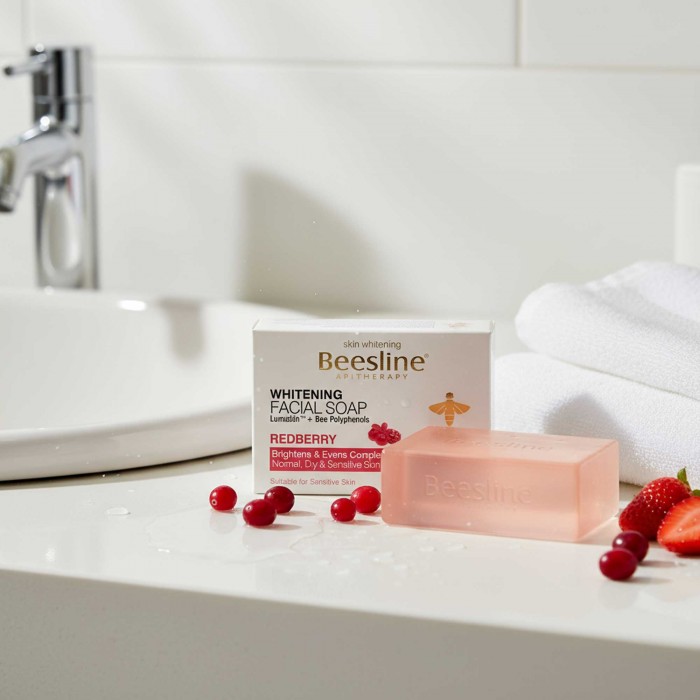 Beesline Whitening Soap With Raspberry - 85 Gm