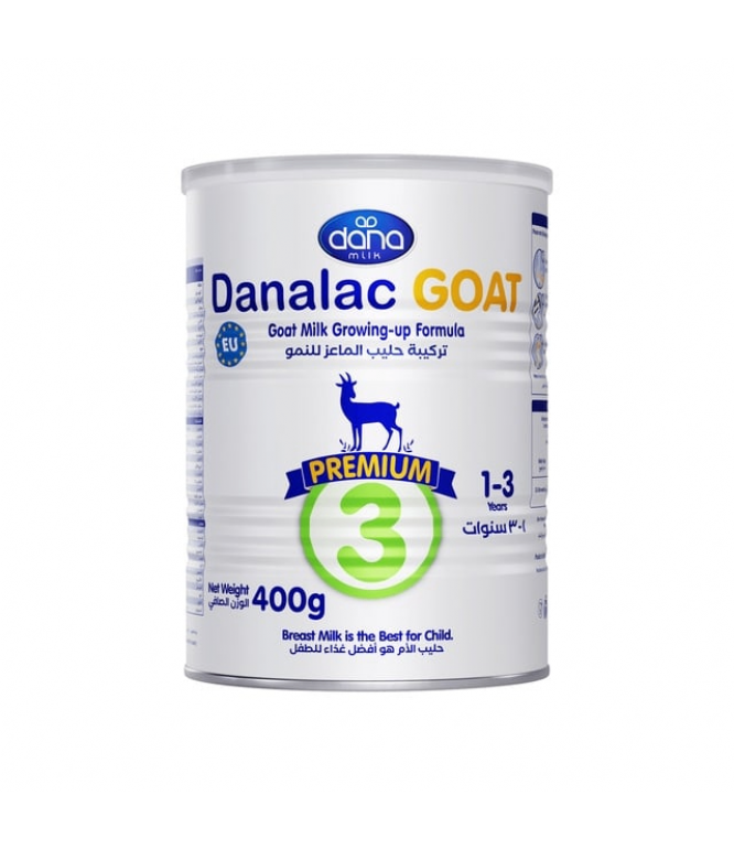 Danalac Premium Goat Growing-up Milk Formula Stage 3 400g